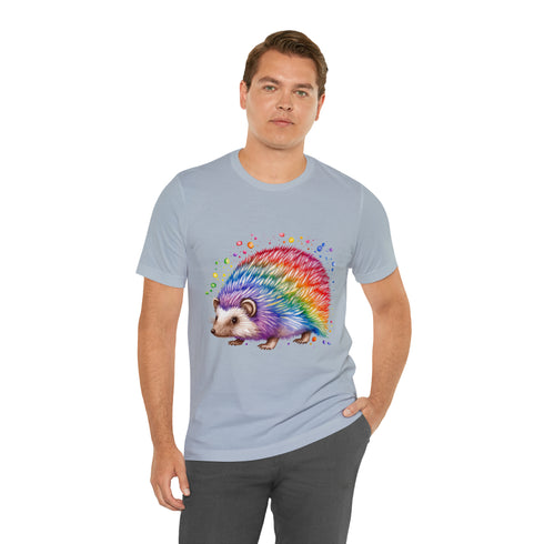 Rainbow Hedgehog - Short Sleeve Tee